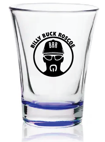 Billy Buck Roscoe Shot Glass